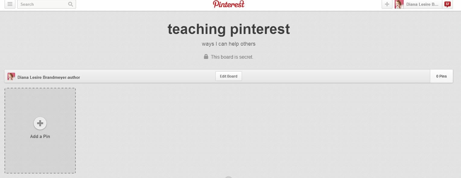 pinterest board 3 edit board