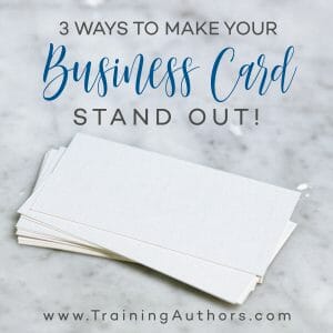 make business cards stand out