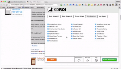 KDROI Review – The EASIEST Way to Submit Your Free KDP Promotion