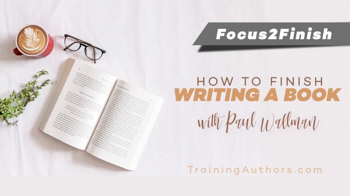 how to finish writing a book